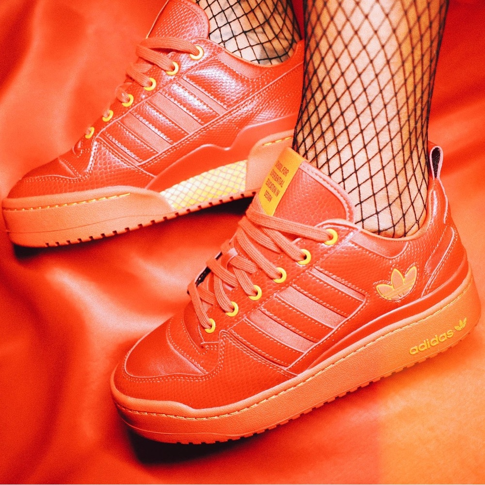 Like New Red Adidas
